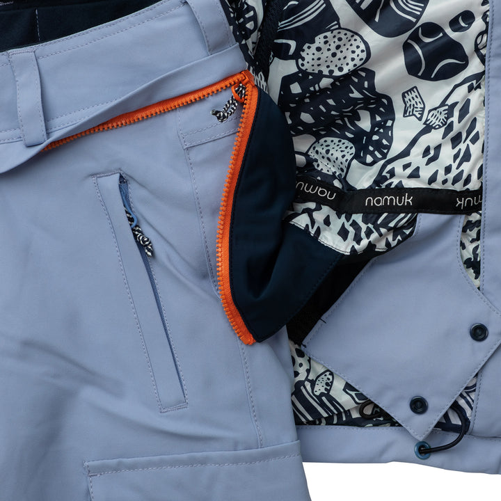 namuk Crusade Snow Pants - Kids' Purple Blue