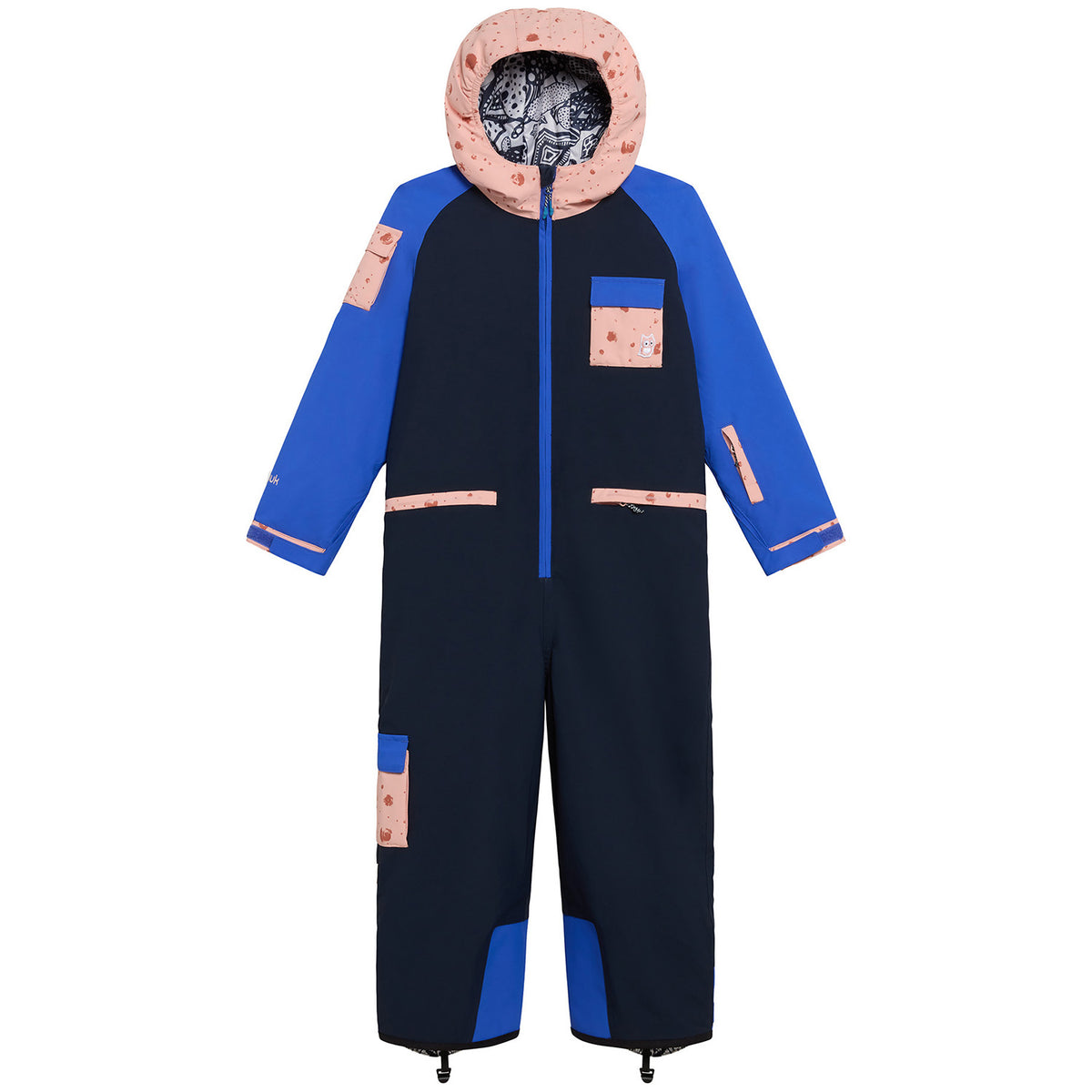 namuk Quest Snow Onepiece - Toddlers' True Navy/Sunset Rose
