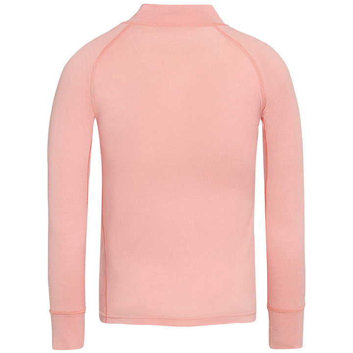 namuk Honu Merino Half-Zip Longsleeve Top - Kids' Sunset Rose