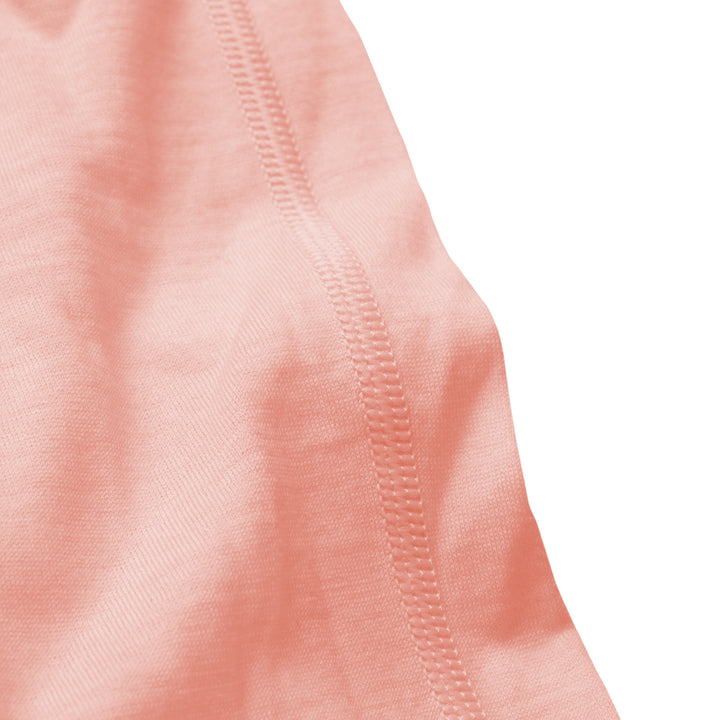 namuk Honu Merino Half-Zip Longsleeve Top - Kids' Sunset Rose