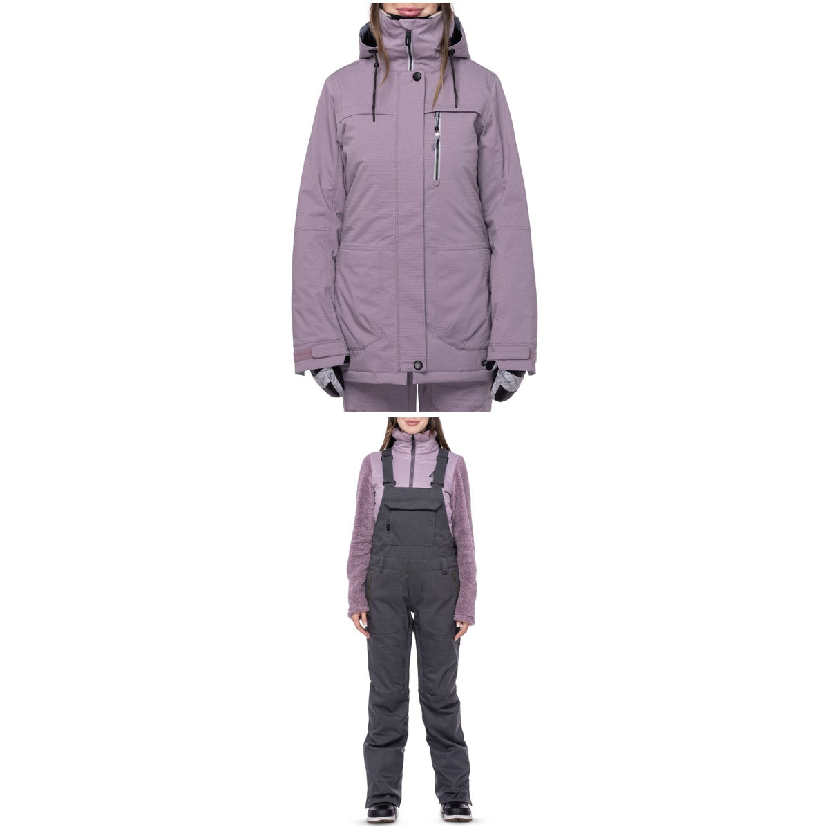 686 Spirit Insulated Jacket + Black Magic Bibs - Women's 2023