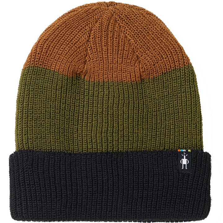 Smartwool Cantar Colorblock Beanie Winter Moss