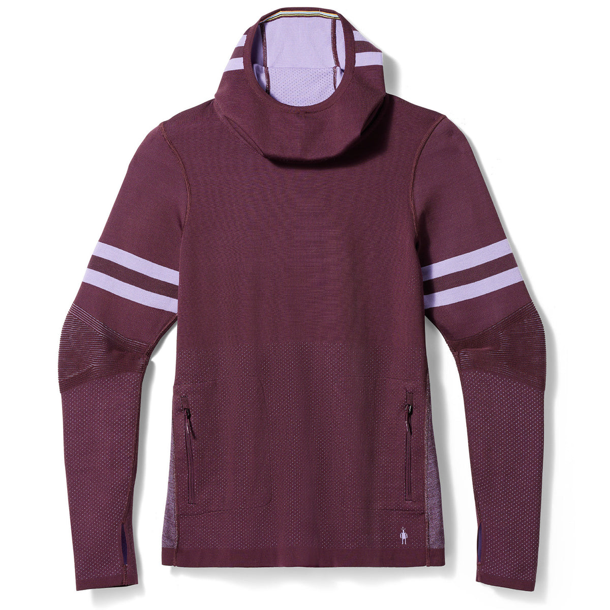 Smartwool Intraknit Merino Tech Pullover Hoodie - Women's Eggplant