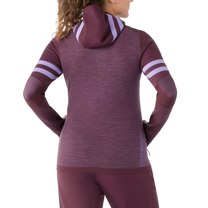 Smartwool Intraknit Merino Tech Pullover Hoodie - Women's Eggplant
