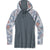 Smartwool Thermal Merino Drape Neck Hoodie - Women's Winter Sky Floral