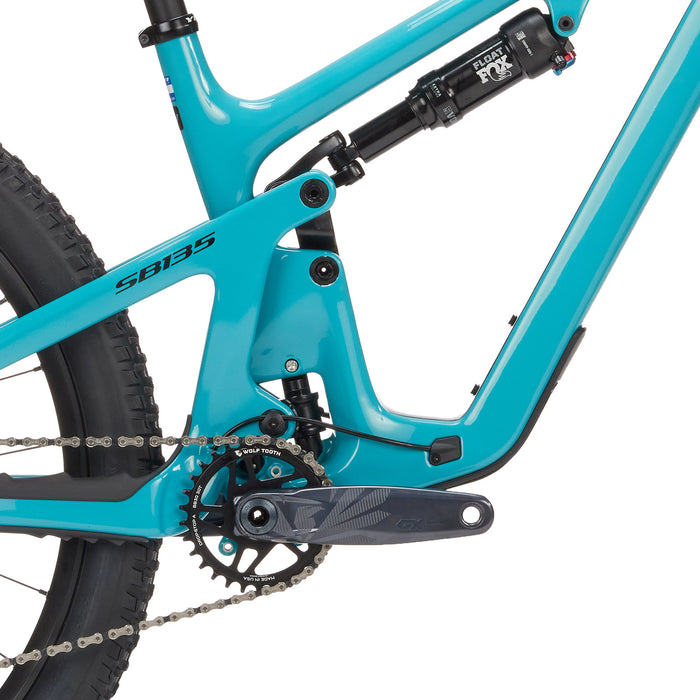 Yeti SB135 C2 Complete Mountain Bike 2024 Turquoise