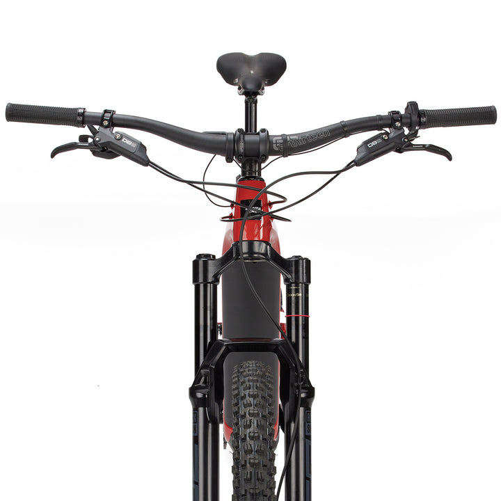 Santa Cruz Heckler 9 MX C R E-Mountain Bike 2024 Gloss Heirloom Red