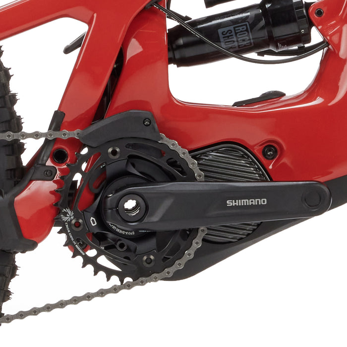 Santa Cruz Heckler 9 MX C R E-Mountain Bike 2024 Gloss Heirloom Red