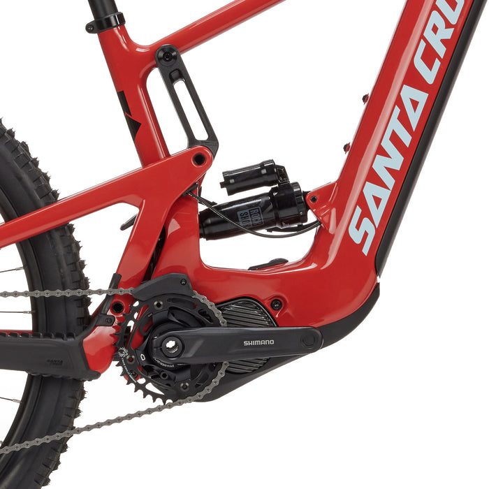 Santa Cruz Heckler 9 MX C R E-Mountain Bike 2024 Gloss Heirloom Red