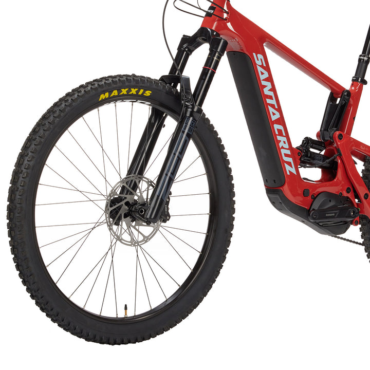 Santa Cruz Heckler 9 MX C R E-Mountain Bike 2024 Gloss Heirloom Red