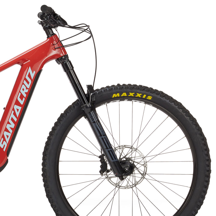 Santa Cruz Heckler 9 MX C R E-Mountain Bike 2024 Gloss Heirloom Red