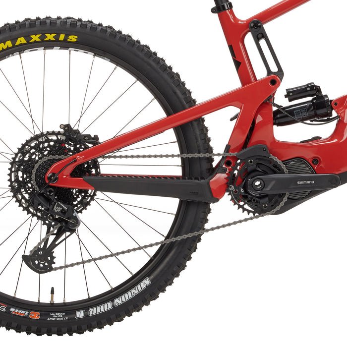 Santa Cruz Heckler 9 MX C R E-Mountain Bike 2024 Gloss Heirloom Red
