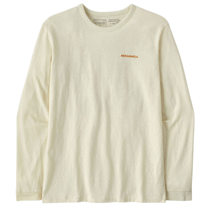 Patagonia Long-Sleeve How To Slide Responsibili T-Shirt - Women's Birch White