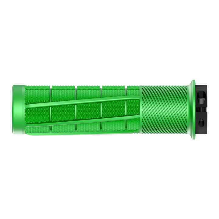 OneUp Components Thick Lock-On Grips Green