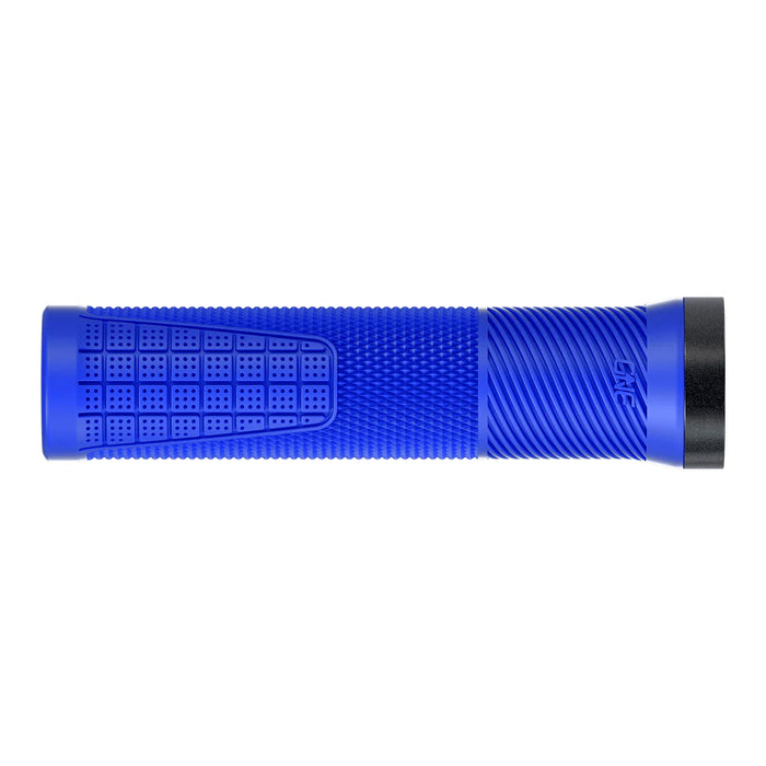 OneUp Components Thin Lock-On Grips Blue