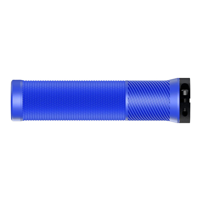 OneUp Components Thin Lock-On Grips Blue