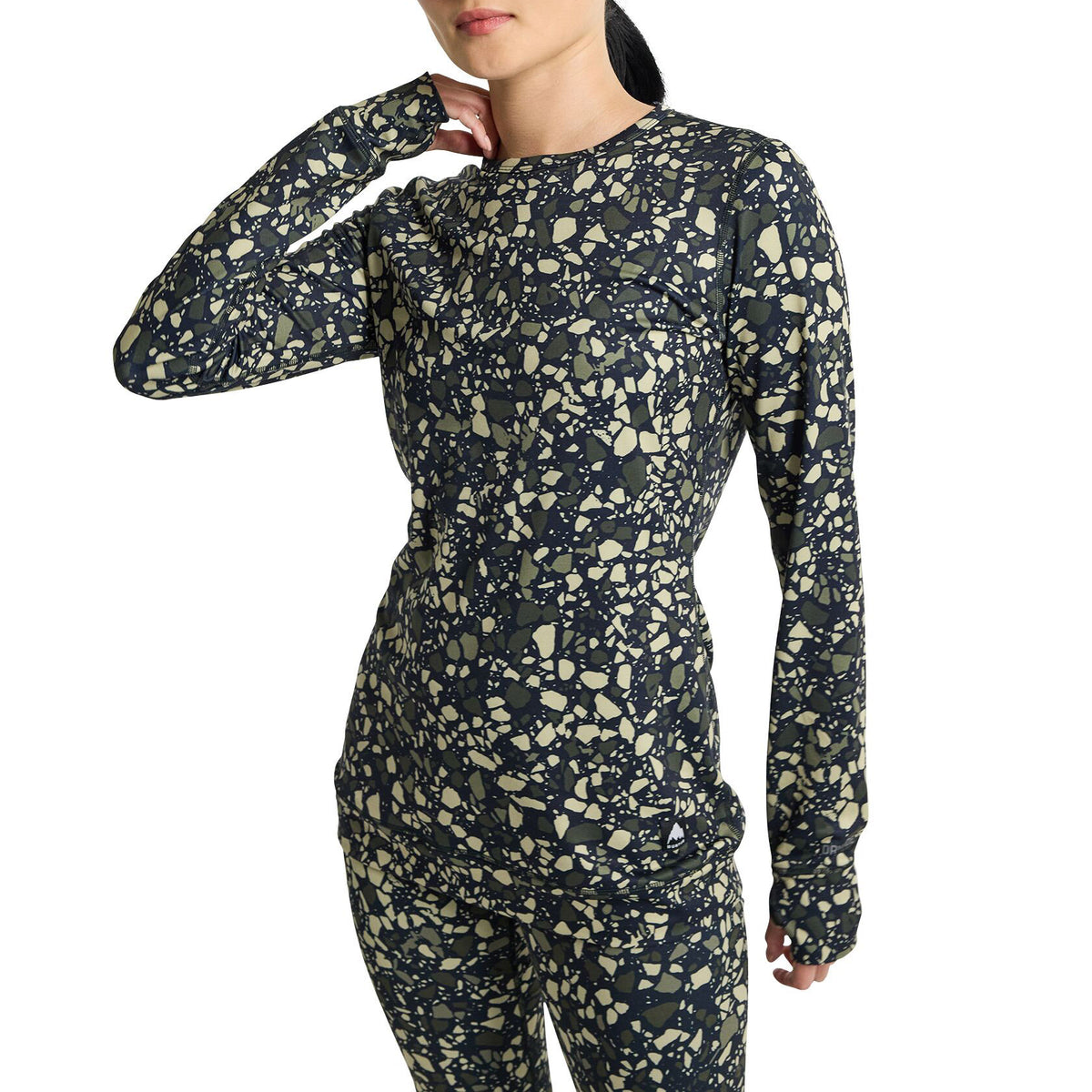 Burton Midweight Crew Top - Women's Sediment