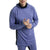 Burton Midweight X Long Neck Hooded Base Layer Top Slate Blue