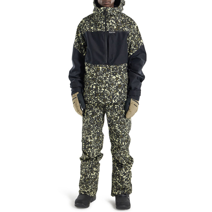 Burton GORE-TEX Pillowline Anorak Jacket - Men's Sediment/True Black