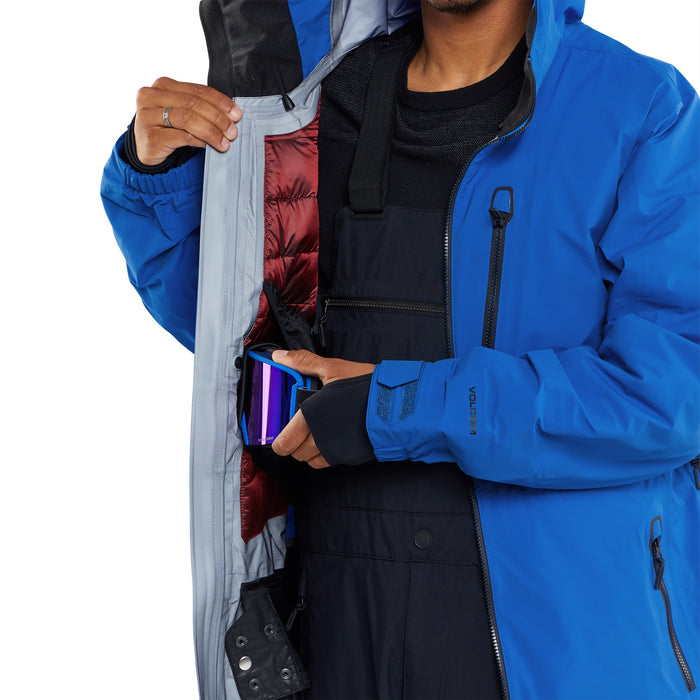 Volcom TDS INF GORE-TEX Jacket - Men's Electric Blue