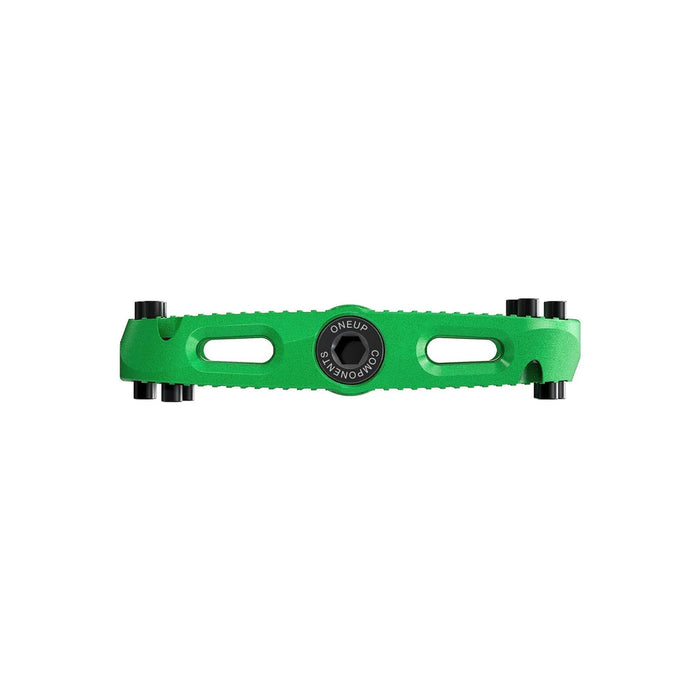 OneUp Components Small Composite Pedals Green
