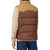 Patagonia Reversible Bivy Down Vest - Men's Moose Brown