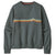 Patagonia Ridge Rise Stripe Uprisal Crew Sweater - Women's Nouveau Green