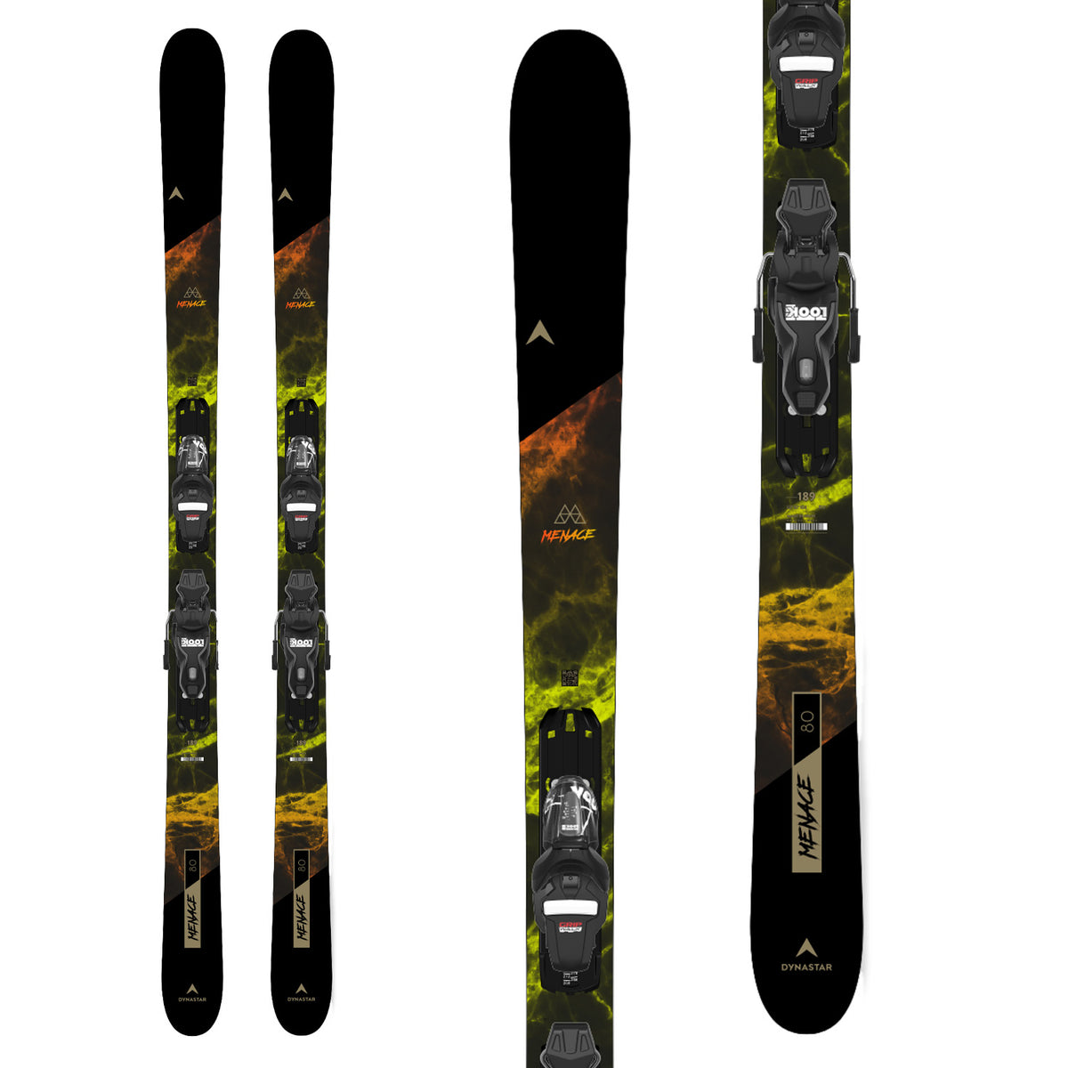 Dynastar M-Menace 80 Skis + XP 10 Bindings 2024
