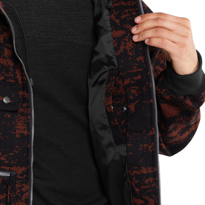 Volcom Dustbox Jacket - Men's Maroon Camo