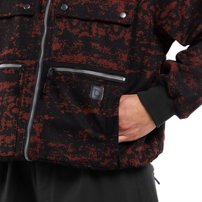Volcom Dustbox Jacket - Men's Maroon Camo