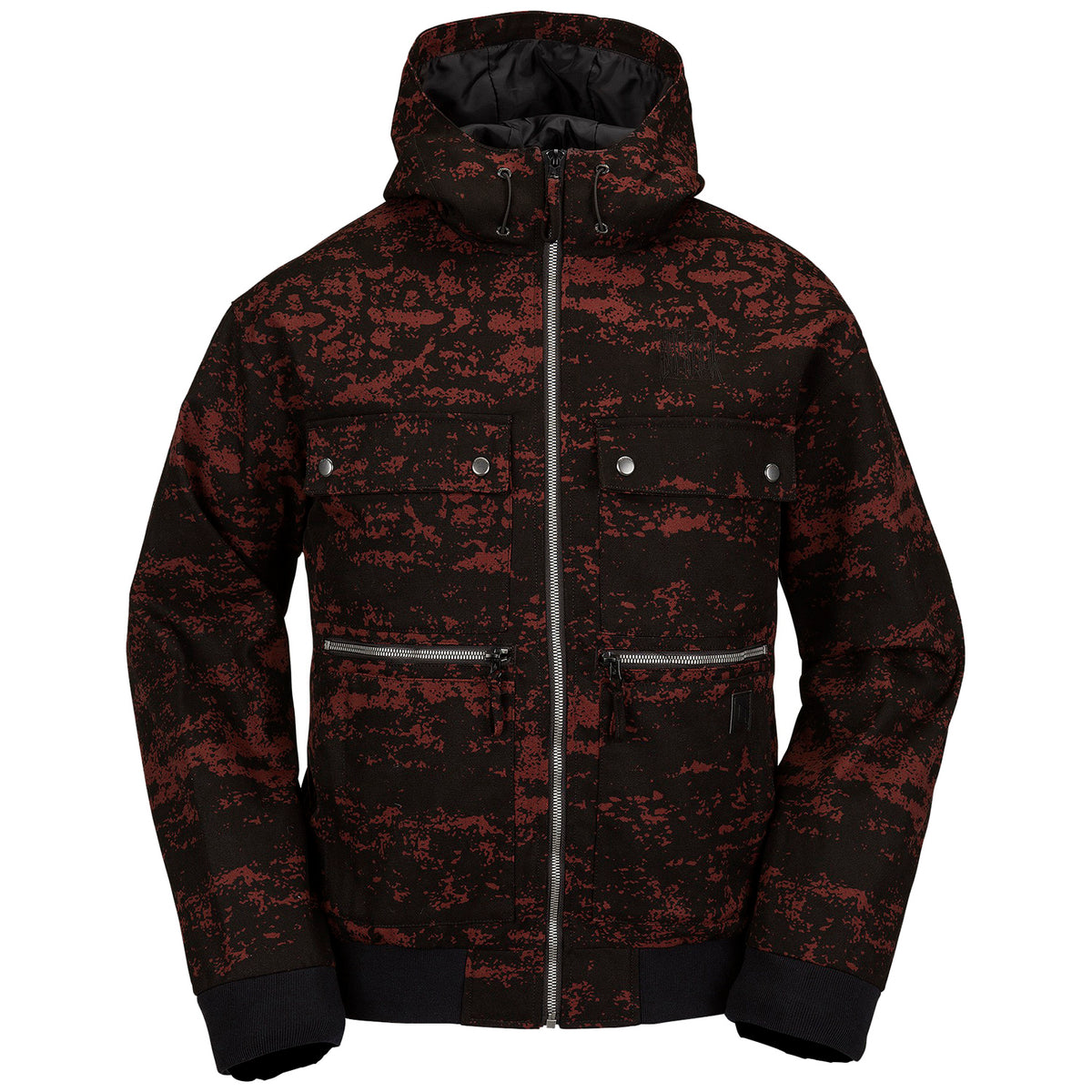 Volcom Dustbox Jacket - Men's Maroon Camo