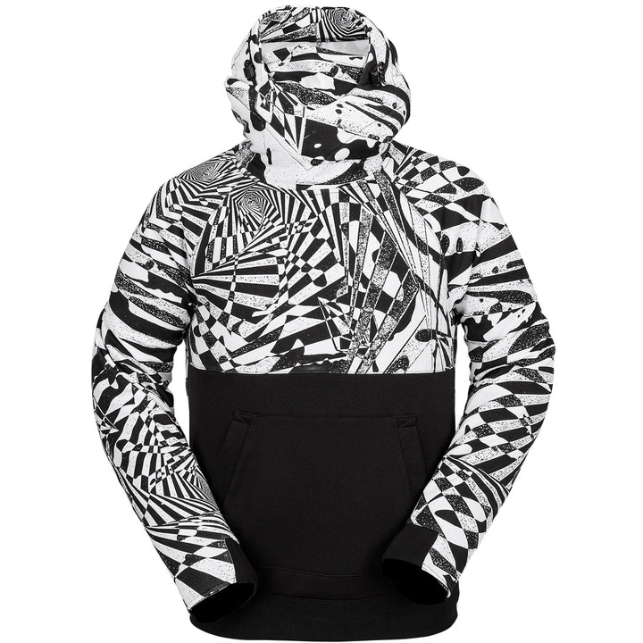 Volcom Hydro Riding Hoodie - Men's Black/White