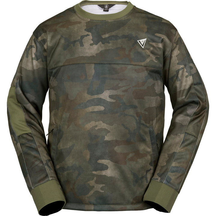 Volcom Hydro Riding Crew Fleece - Men's Cloudwash Camo
