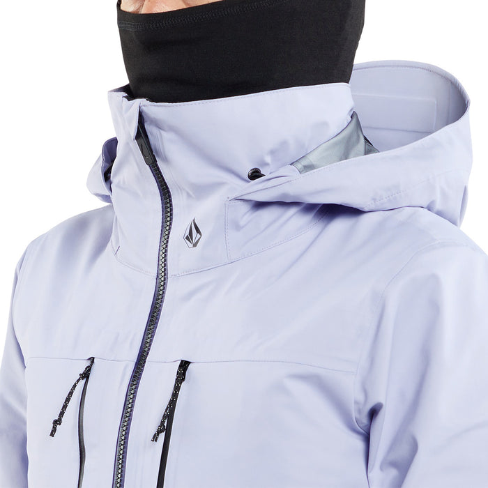 Volcom VS 3L Stretch GORE-TEX Jacket - Women's Lilac Ash