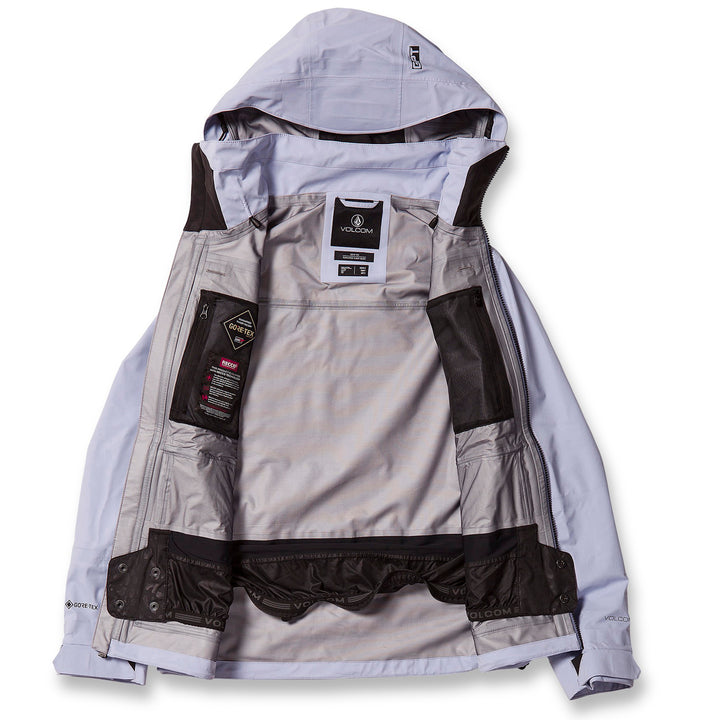 Volcom VS 3L Stretch GORE-TEX Jacket - Women's Lilac Ash