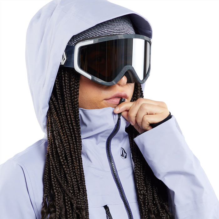 Volcom VS 3L Stretch GORE-TEX Jacket - Women's Lilac Ash