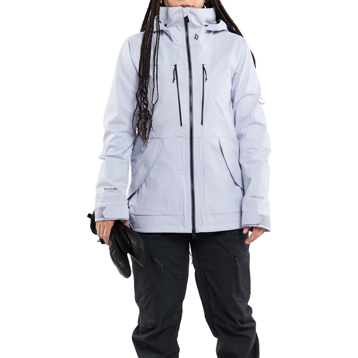 Volcom VS 3L Stretch GORE-TEX Jacket - Women's Lilac Ash