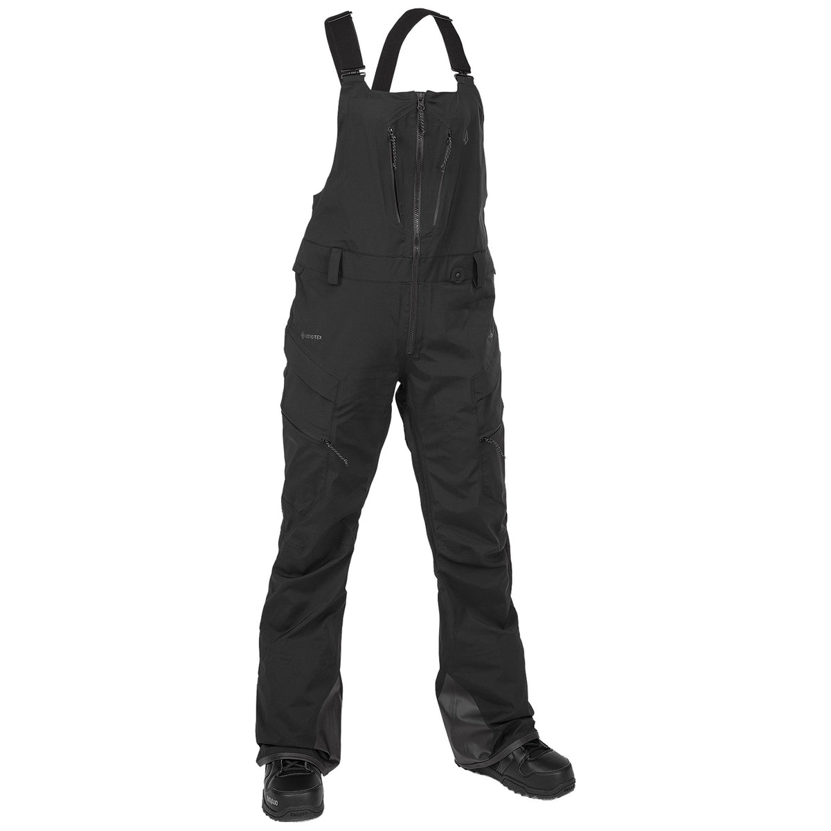 Volcom VS 3L Stretch GORE-TEX Bib Overalls - Women's Black