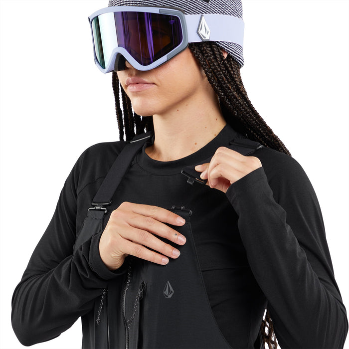 Volcom VS 3L Stretch GORE-TEX Bib Overalls - Women's Black