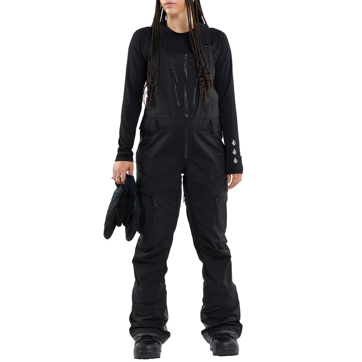 Volcom VS 3L Stretch GORE-TEX Bib Overalls - Women's Black