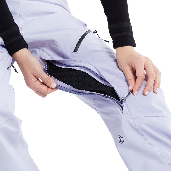 Volcom Elm Stretch GORE-TEX Bibs - Women's Lilac Ash