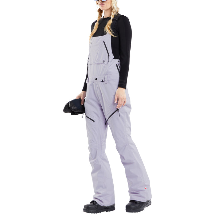 Volcom Elm Stretch GORE-TEX Bibs - Women's Lilac Ash