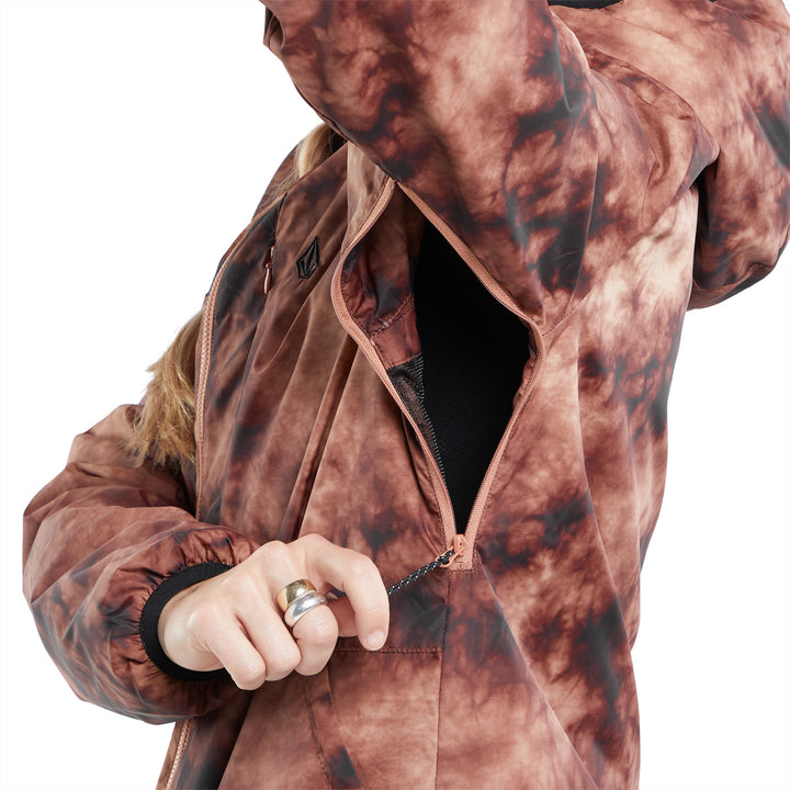 Volcom Year Round Jacket - Women's Pink Salt Wash