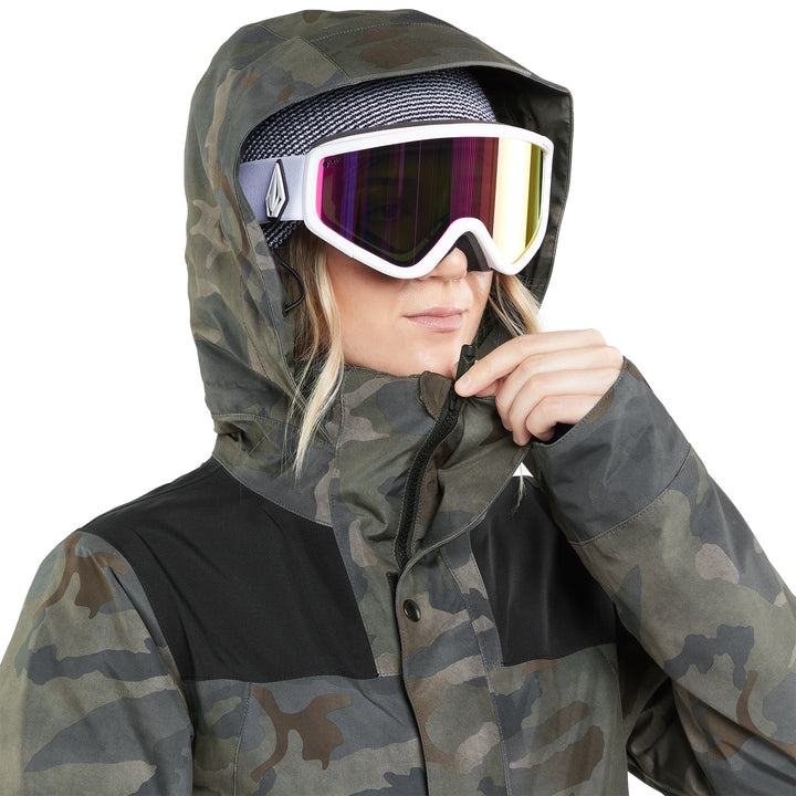 Volcom Ell Insulated GORE-TEX Jacket - Women's Cloudwash Camo