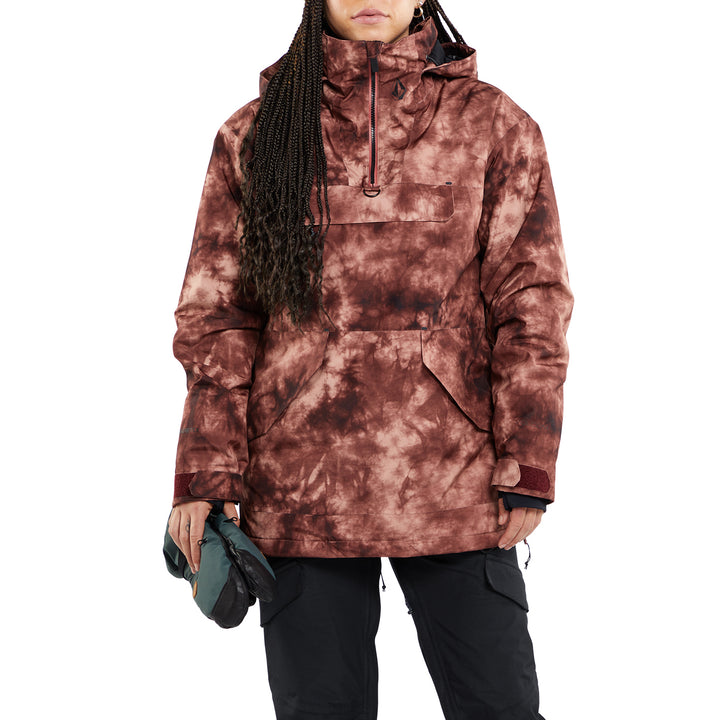 Volcom Fern Insulated GORE-TEX Pullover - Women's Pink Salt Wash