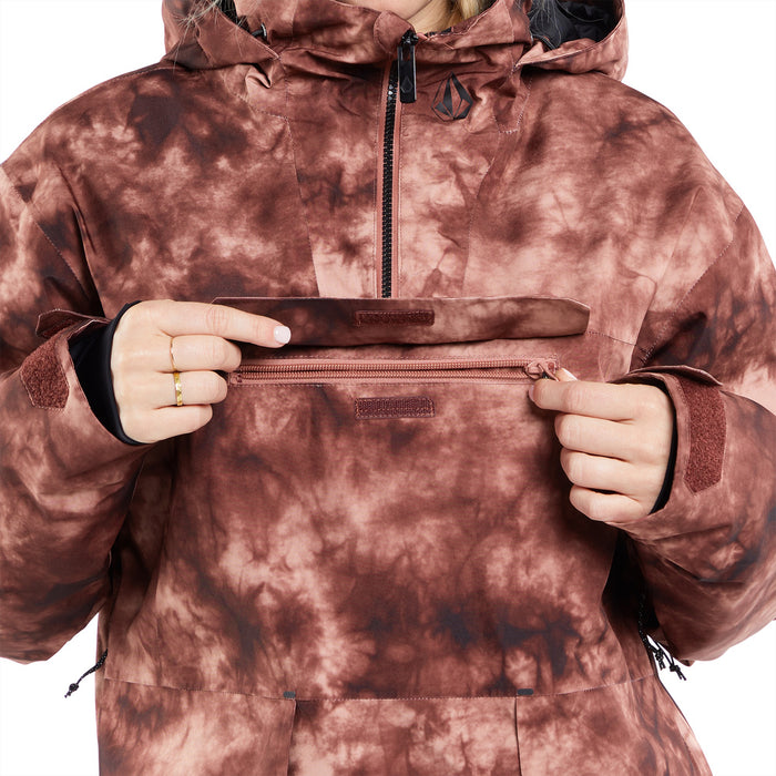 Volcom Fern Insulated GORE-TEX Pullover - Women's Pink Salt Wash