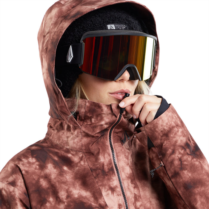Volcom Fern Insulated GORE-TEX Pullover - Women's Pink Salt Wash