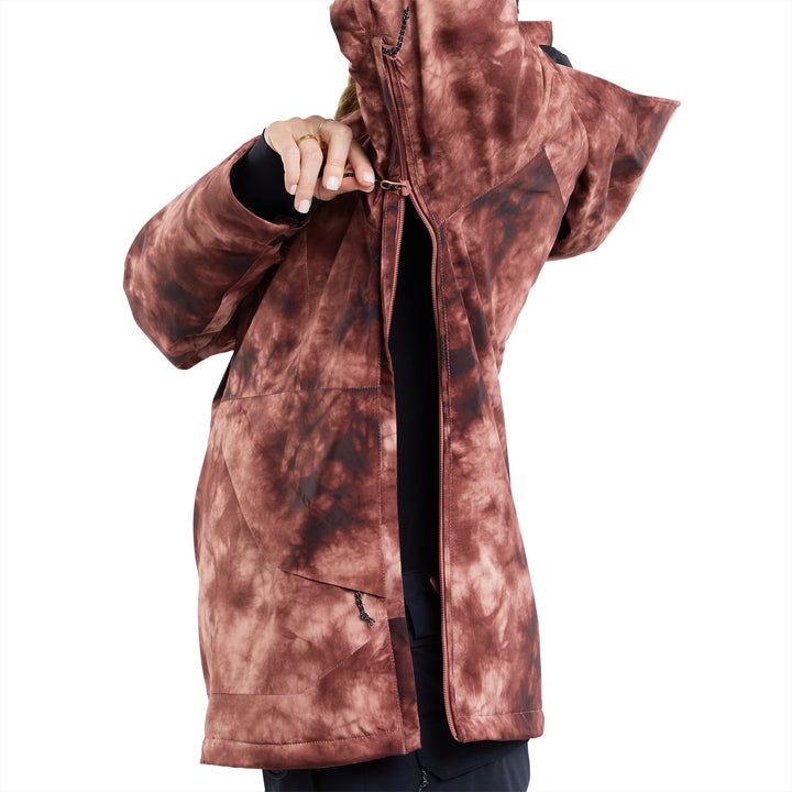 Volcom Fern Insulated GORE-TEX Pullover - Women's Pink Salt Wash