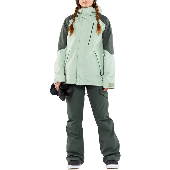 Volcom V.CO Aris GORE-TEX Jacket - Women's Sage Frost