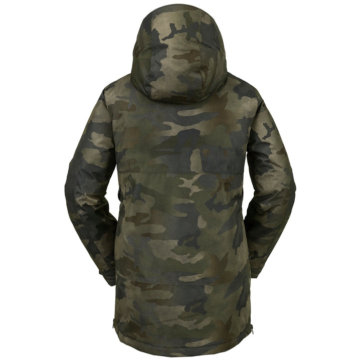 Volcom Paxson 2L TDS INF Parka - Women's Cloudwash Camo